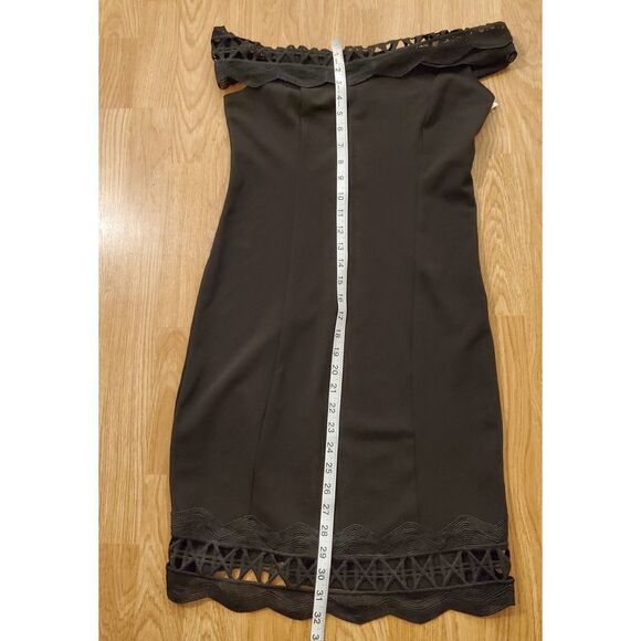 Love by Design Off-the-Shoulder Lace Trim Dress - Picture 9 of 11